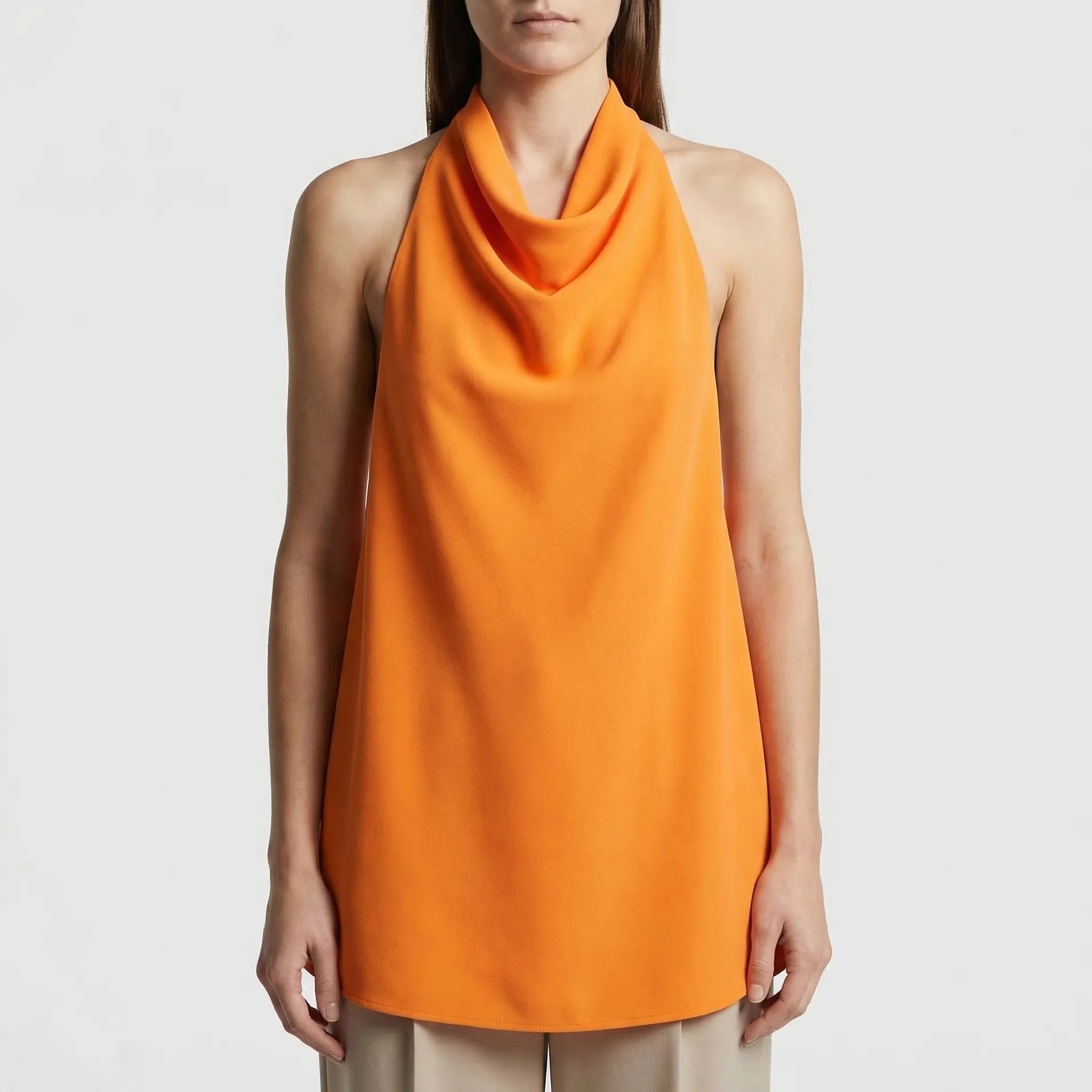 Nordspur | Satinya Backless Halter Neck Corset Top