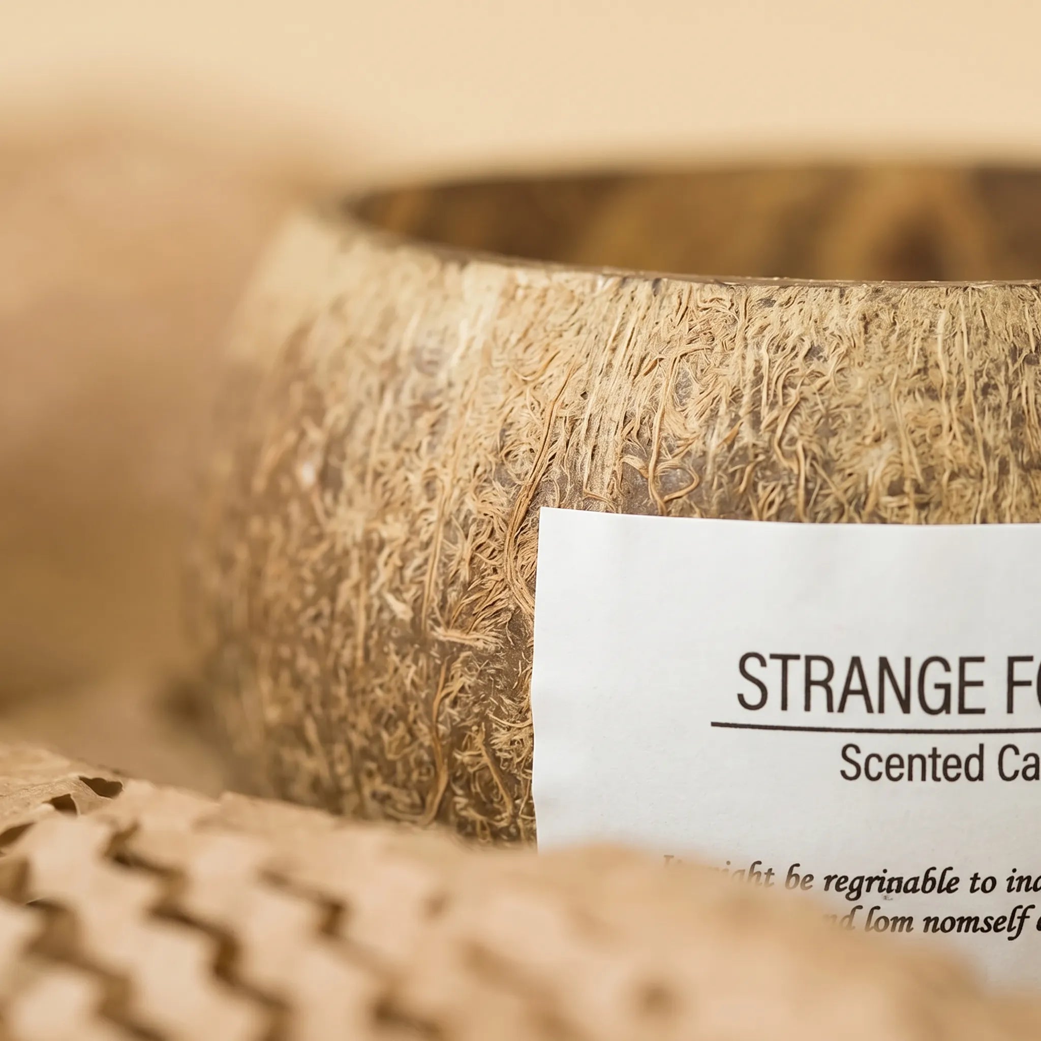 Nordspur | Scenari Rustic Textured Bowl Scented Candle