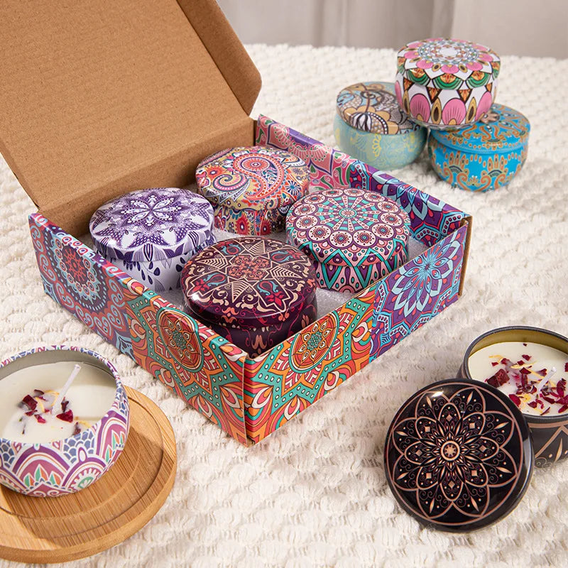 Nordspur | Scentra Patterned Botanical Scented Candle