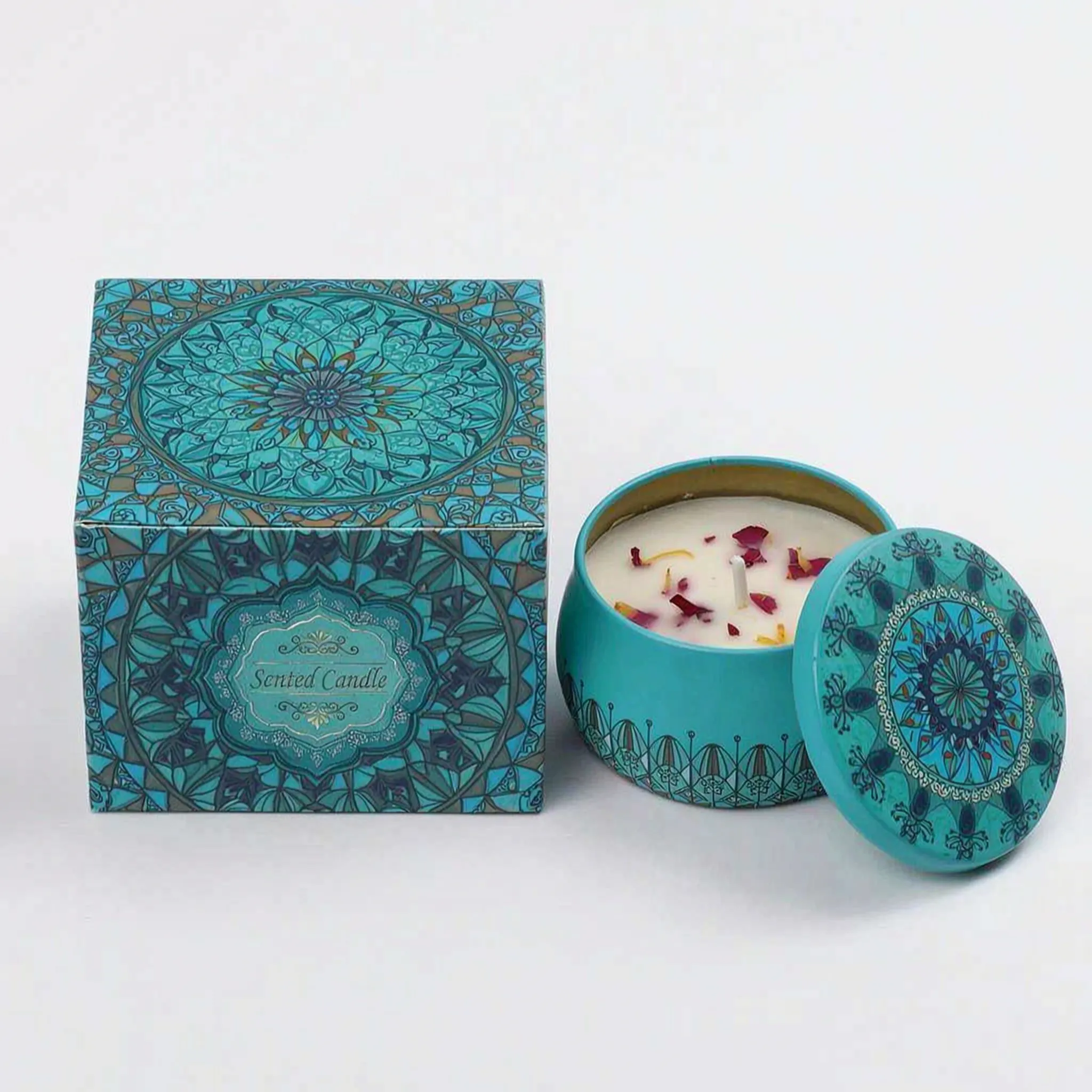 Nordspur | Scentra Patterned Botanical Scented Candle