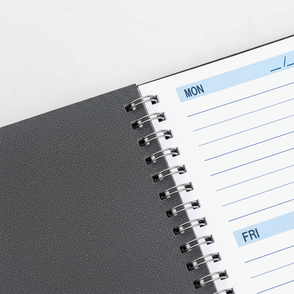 Nordspur | Schedara Spiral Bound Weekly Planner