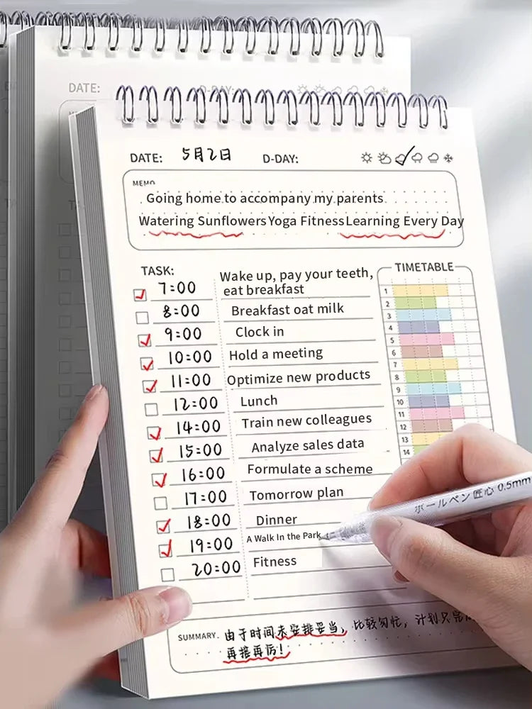 Nordspur | Schedora A5 Spiral Daily Planner