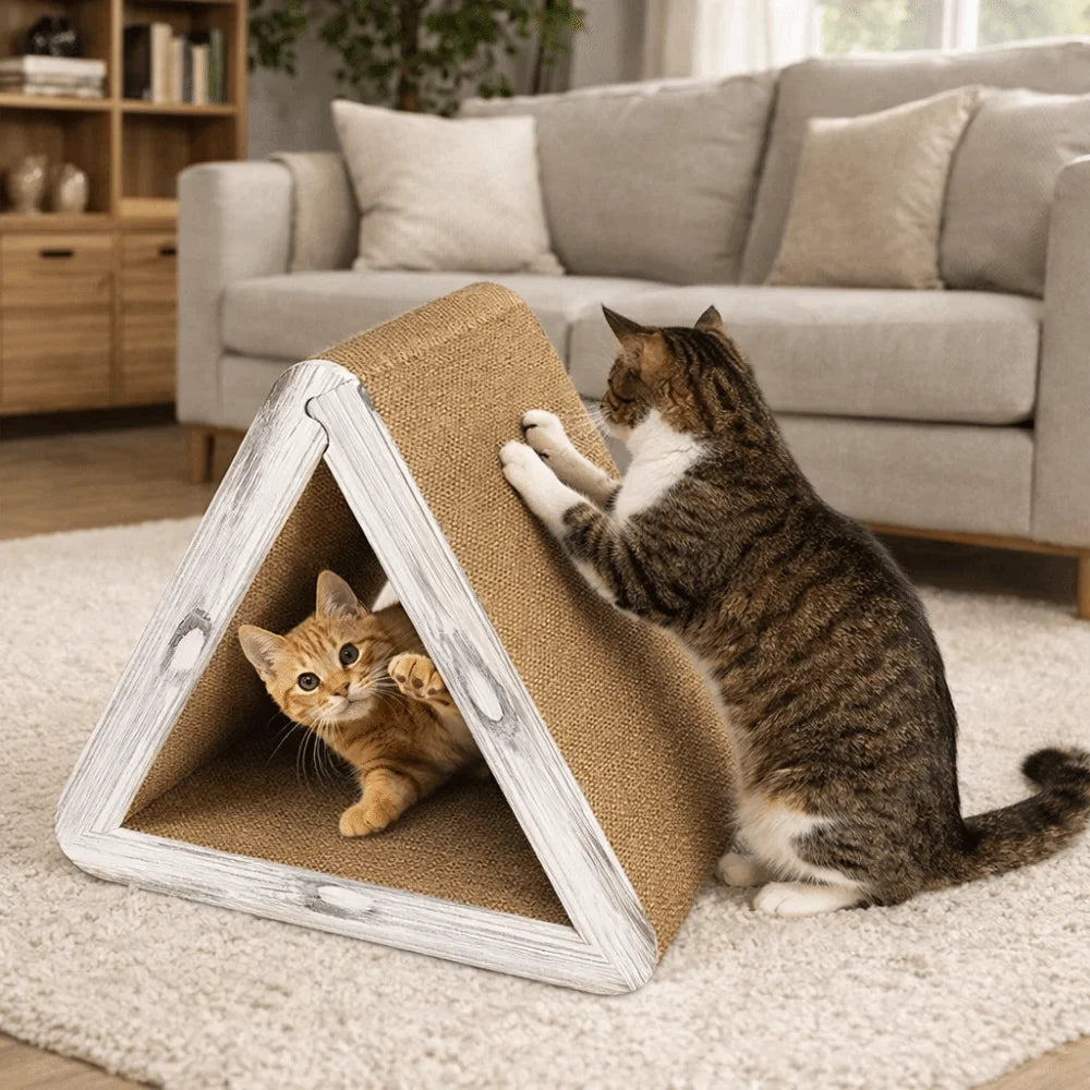 Nordspur | Scratchpex Triangular Folding Corrugated Scratching Post