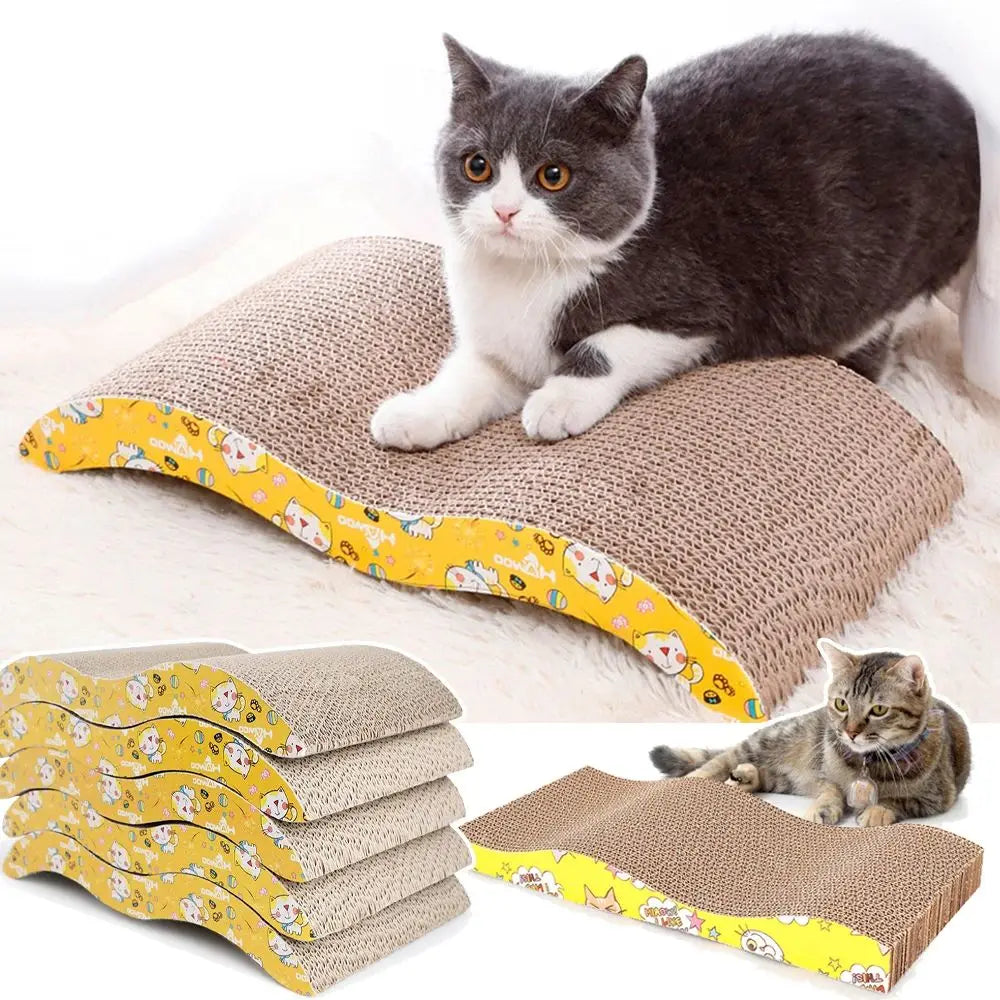 Nordspur | Scratchwave Wave-Shaped Corrugated Cat Scratcher