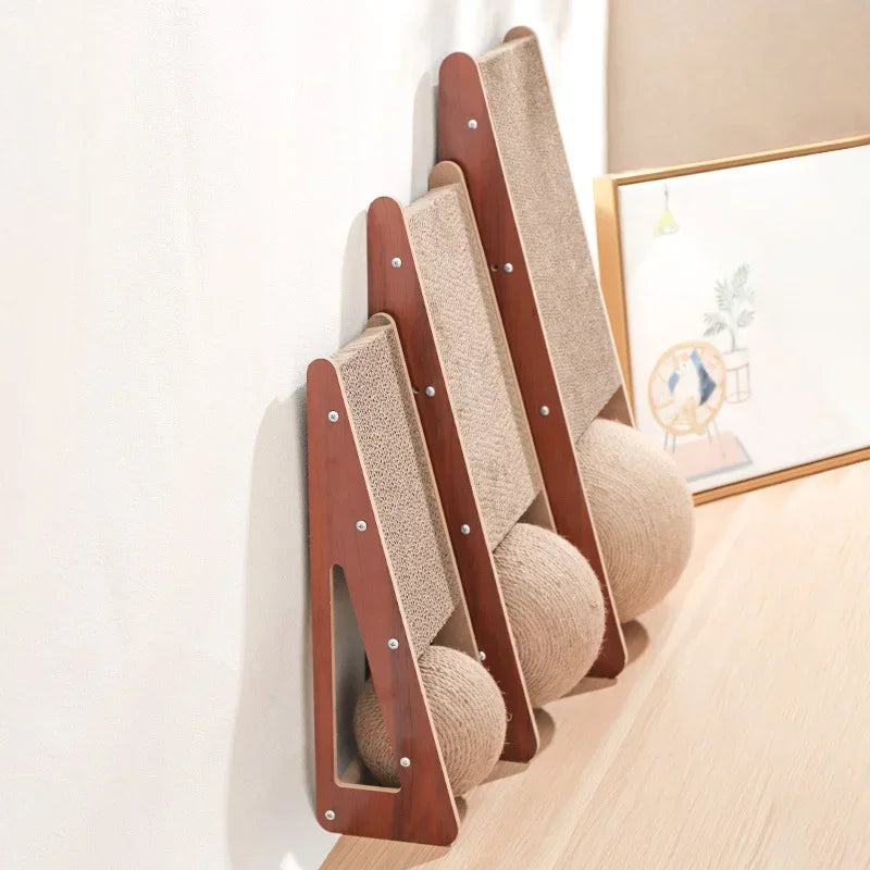 Nordspur | Scratchwell Vertical Wall-Leaning Cat Scratching Board