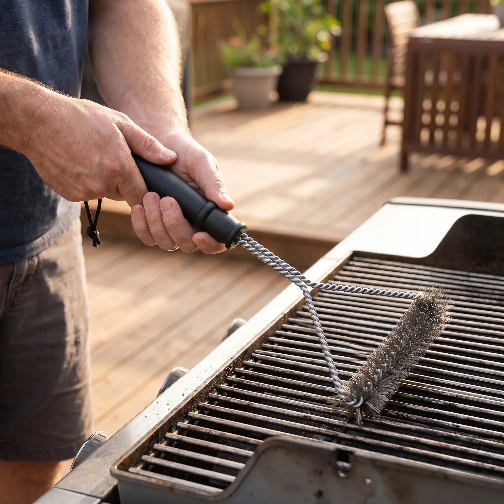 Nordspur | Scrubtec Triple Head Barbecue Brush