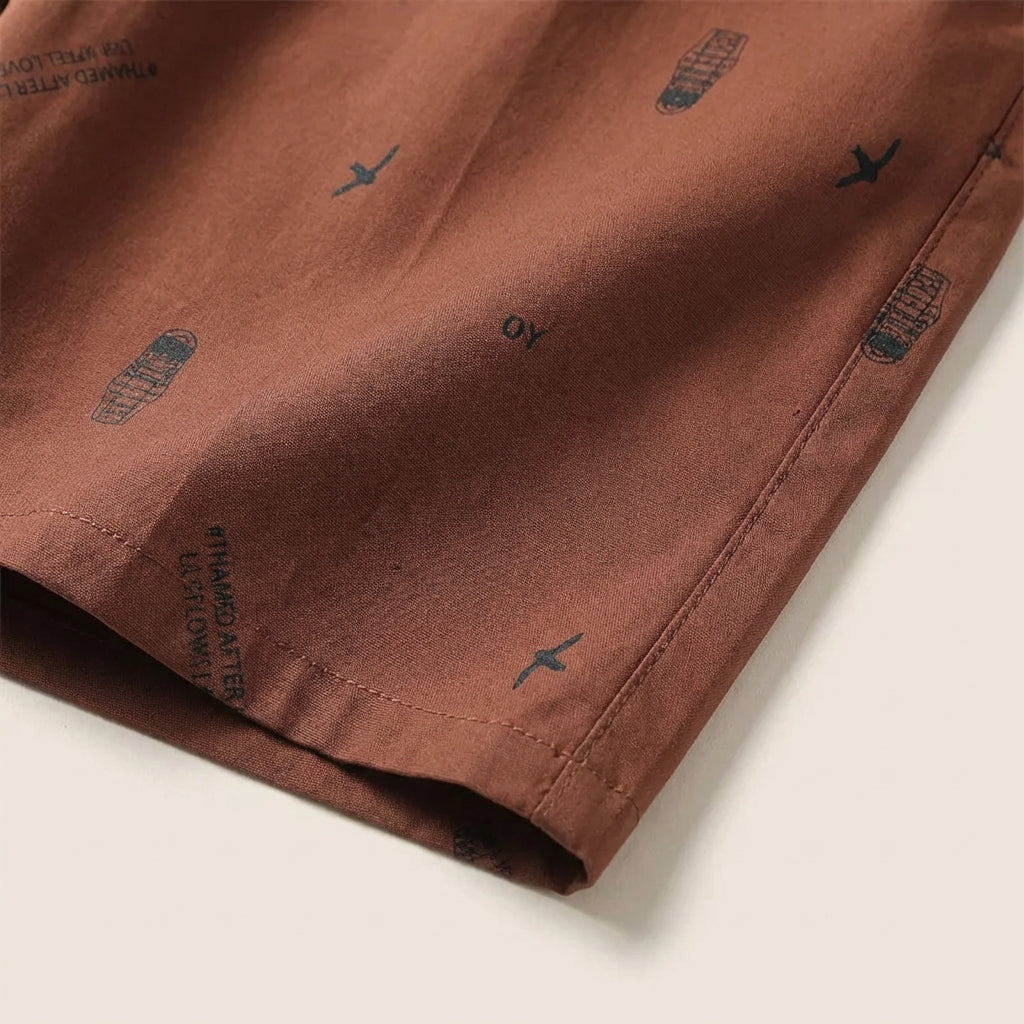 Nordspur | Seabreezle Loose Knee Length Shorts