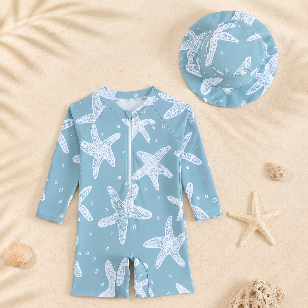 Nordspur | Seabuddo Long Sleeve Zip Swim Romper