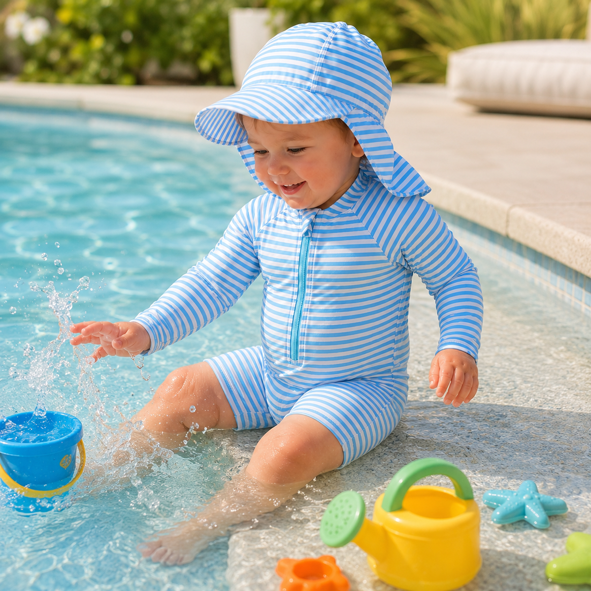 Nordspur | Seabuddo Long Sleeve Zip Swim Romper