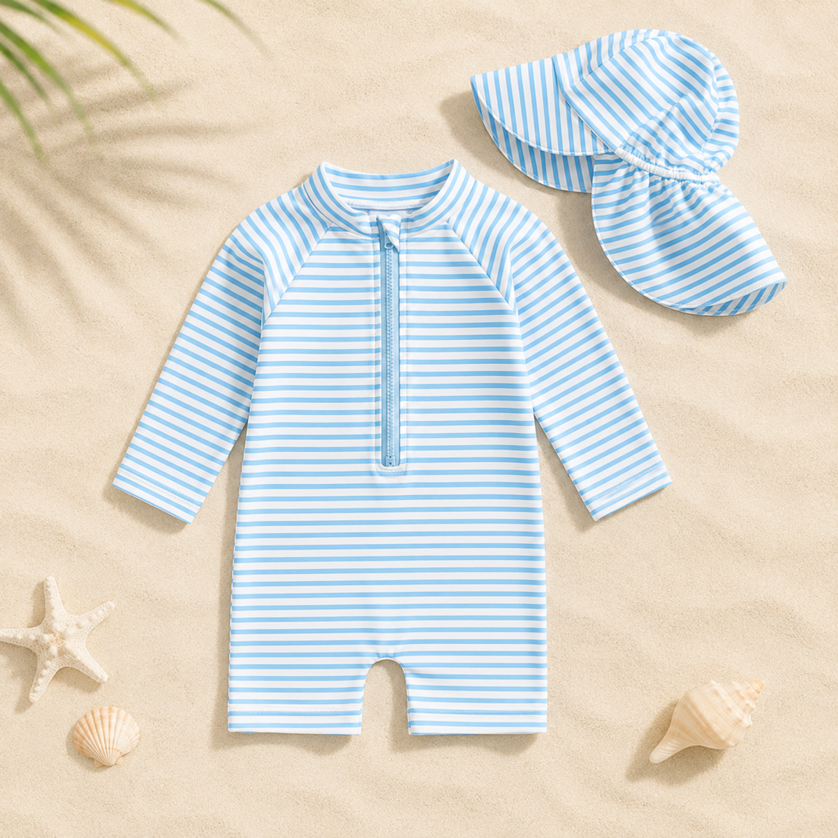 Nordspur | Seabuddo Long Sleeve Zip Swim Romper
