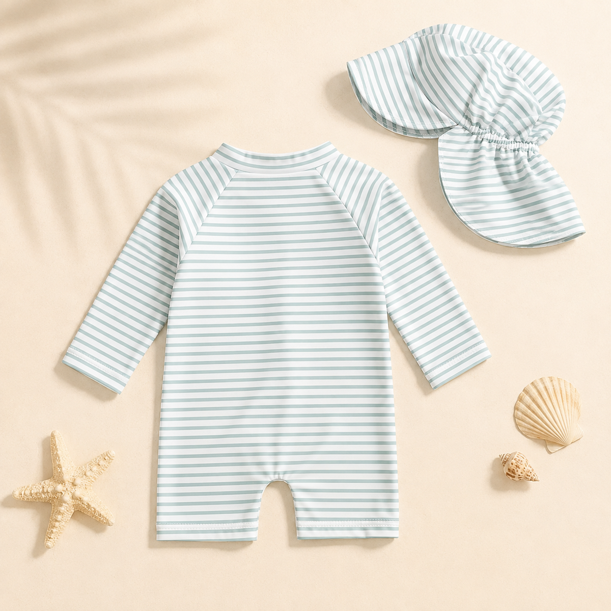 Nordspur | Seabuddo Long Sleeve Zip Swim Romper