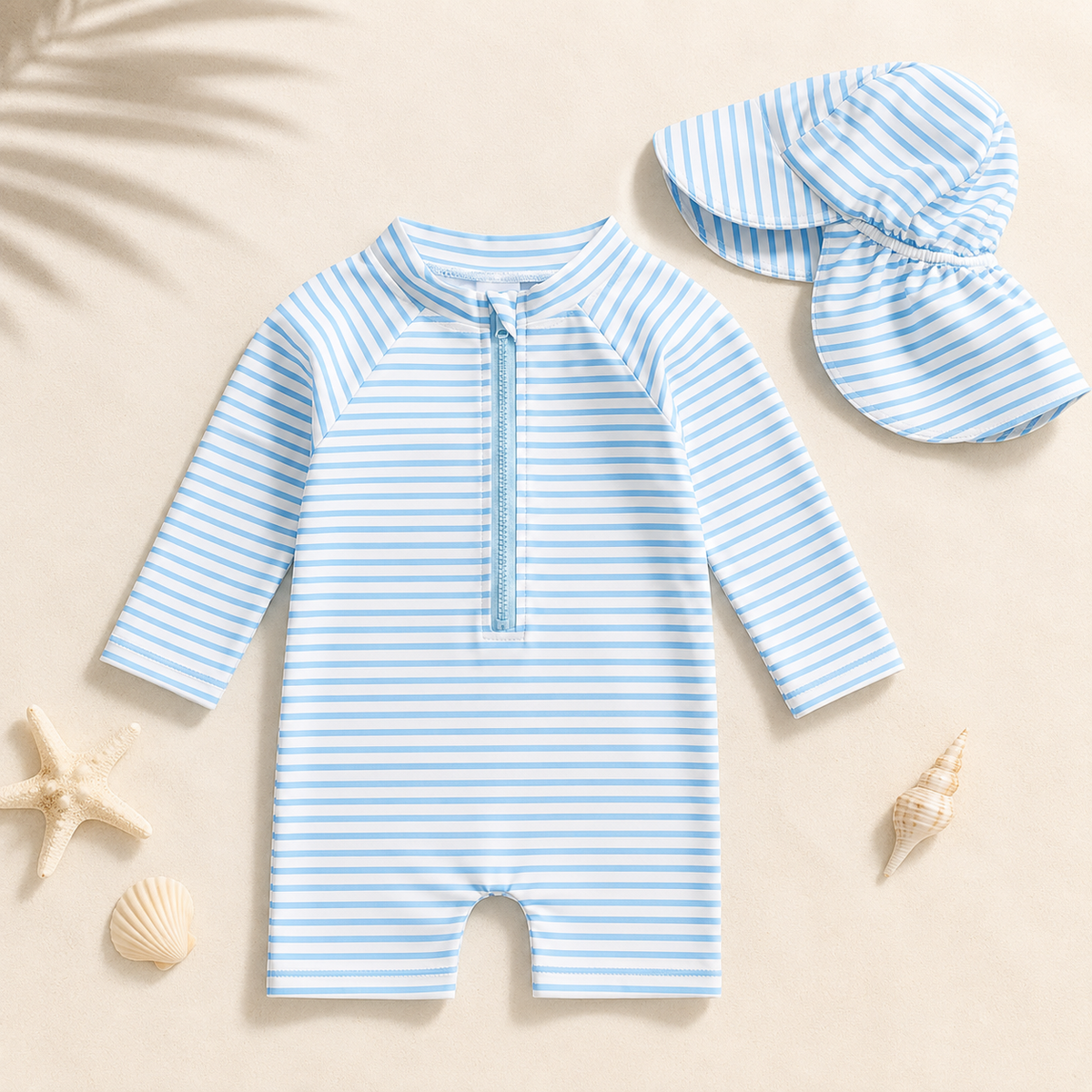Nordspur | Seabuddo Long Sleeve Zip Swim Romper