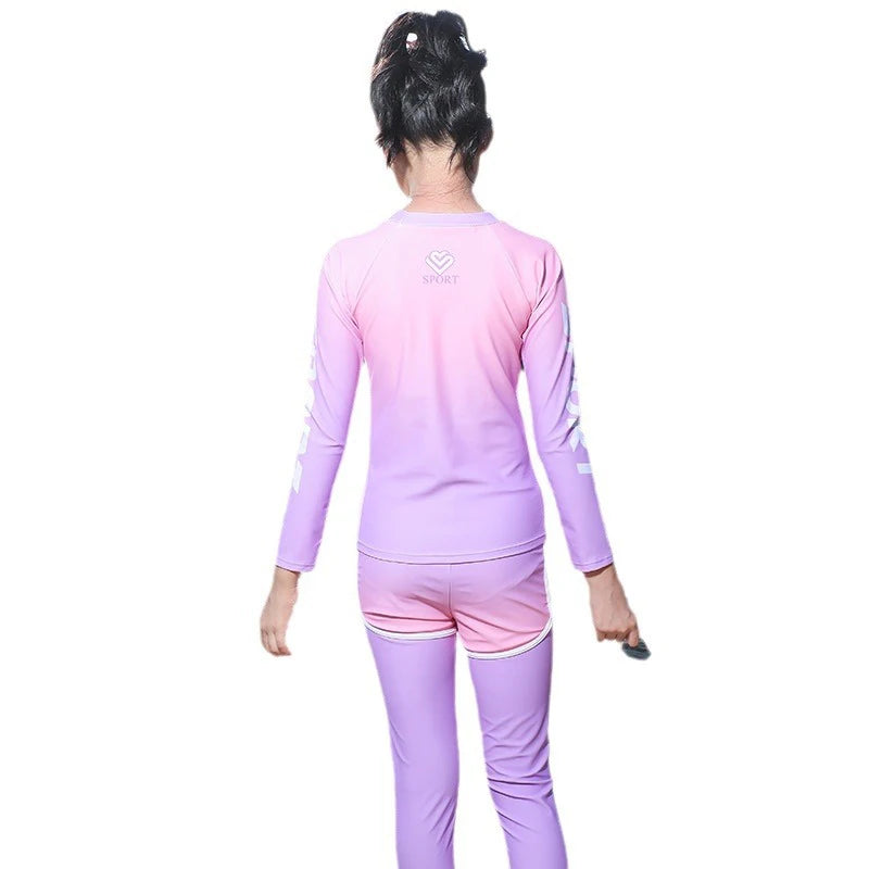 Nordspur | Seaswift Long Sleeve Two Piece Swimsuit
