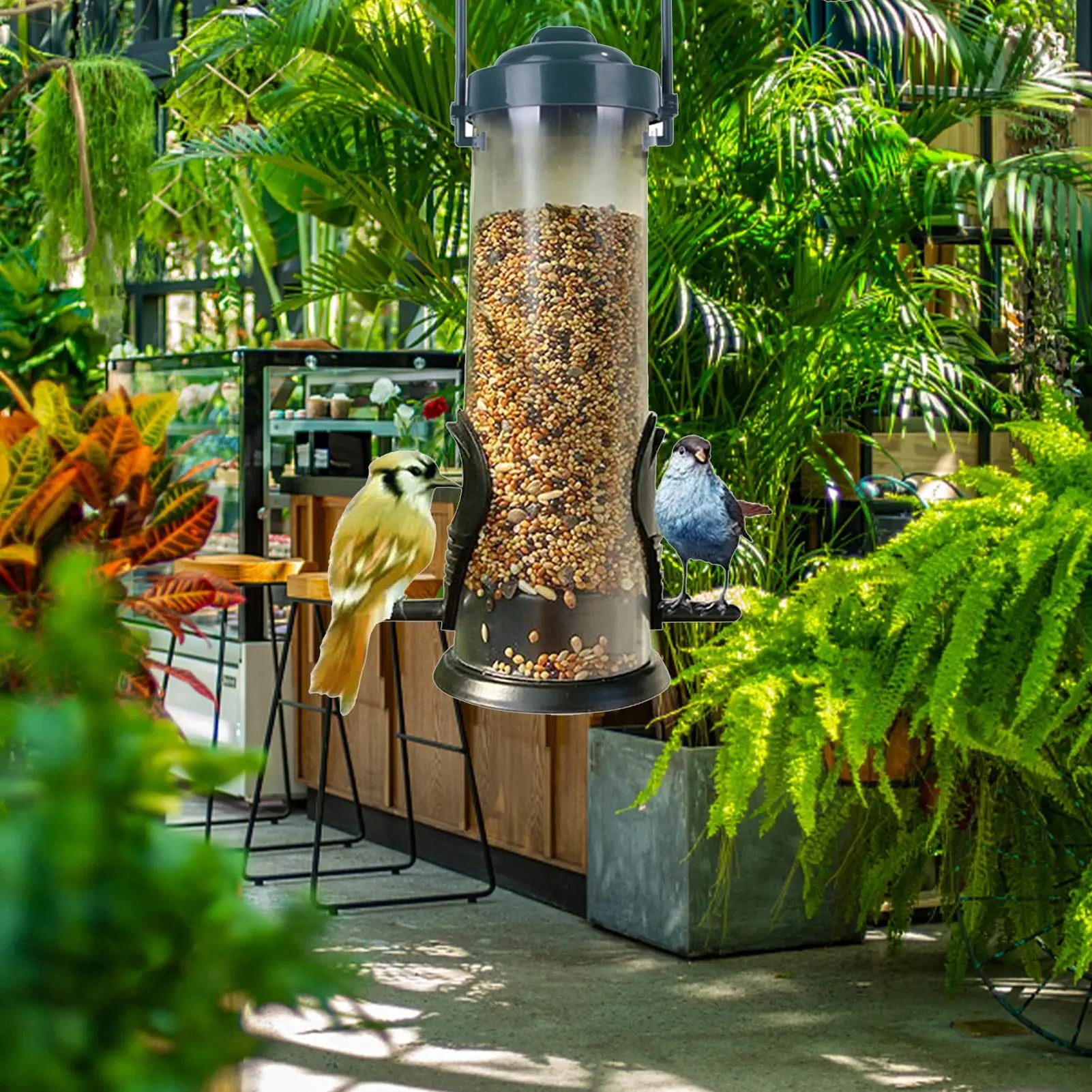 Nordspur | SeedSilo Hanging Tube Bird Feeder