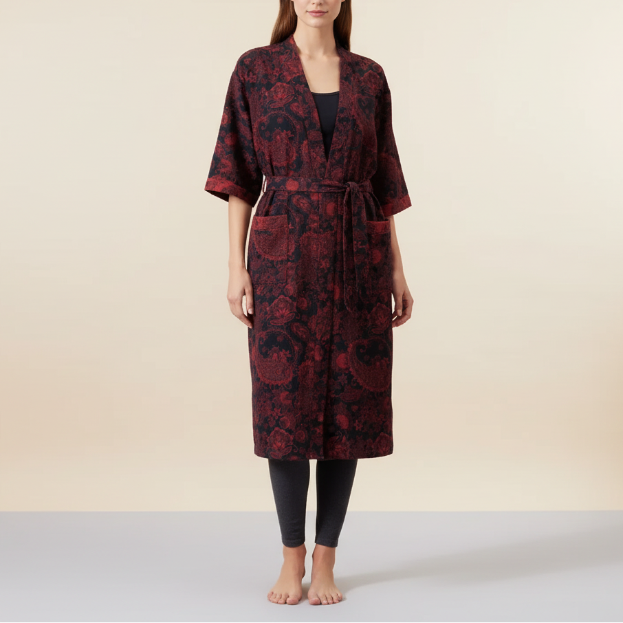 Nordspur | Selayne Half Sleeve Kimono Robe