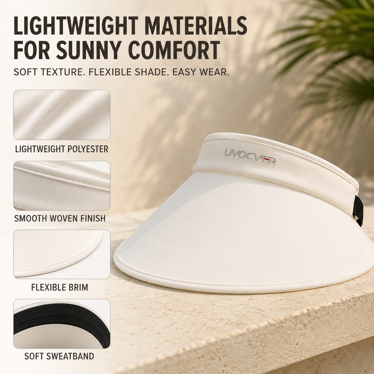 Nordspur | ShadeLuxe Wide Brim Sun Visor