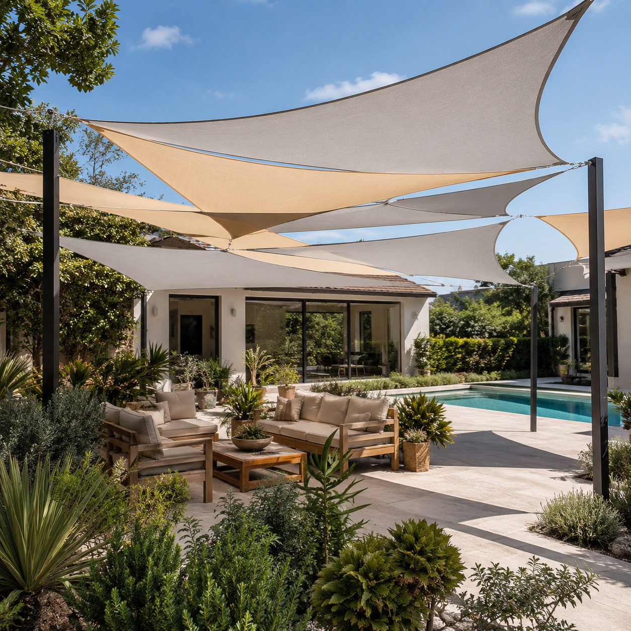 Nordspur | Shadeara Rectangular Sun Shade Canopy