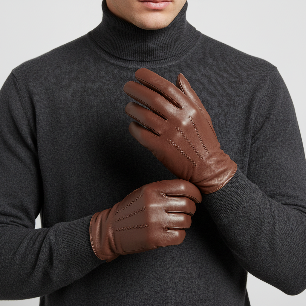 Nordspur | Sheepskin Leather Winter Gloves