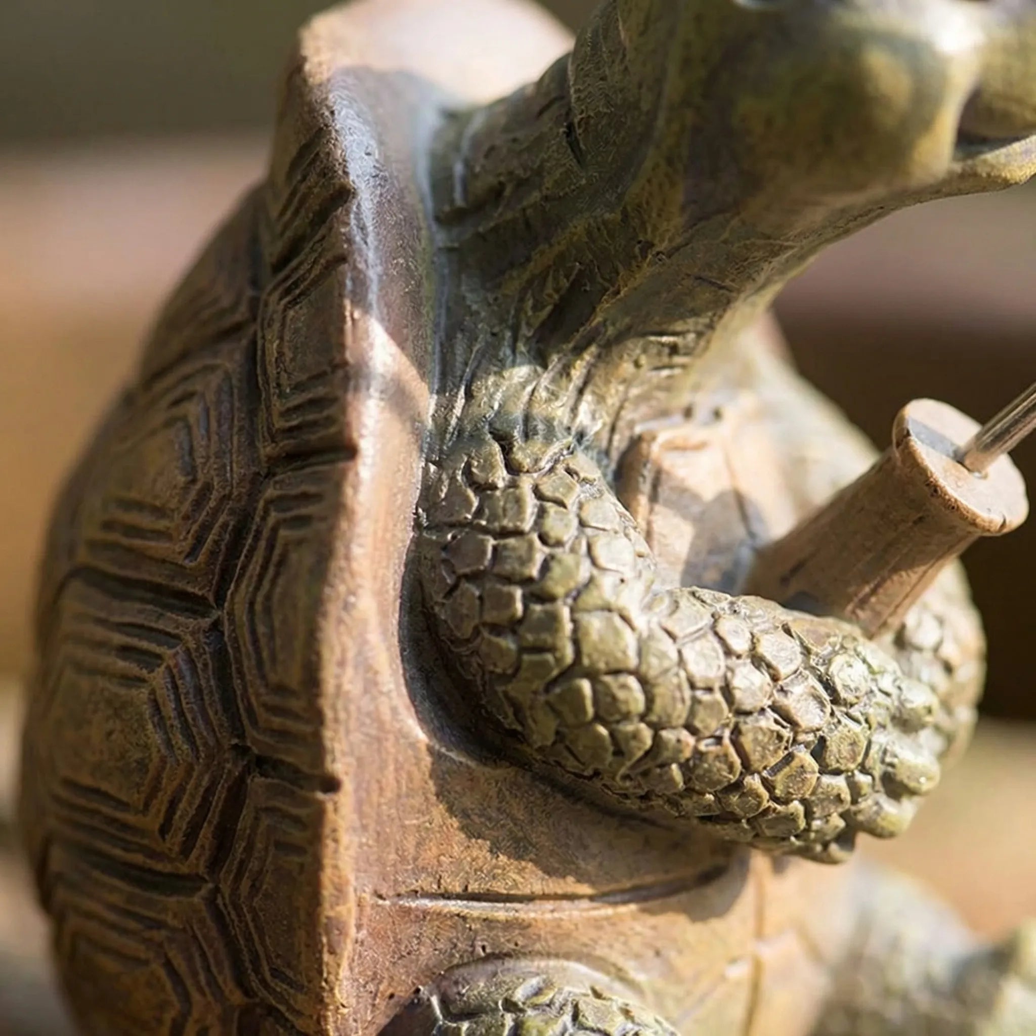 Nordspur | Shelsworth Fishing Turtle Garden Sculpture