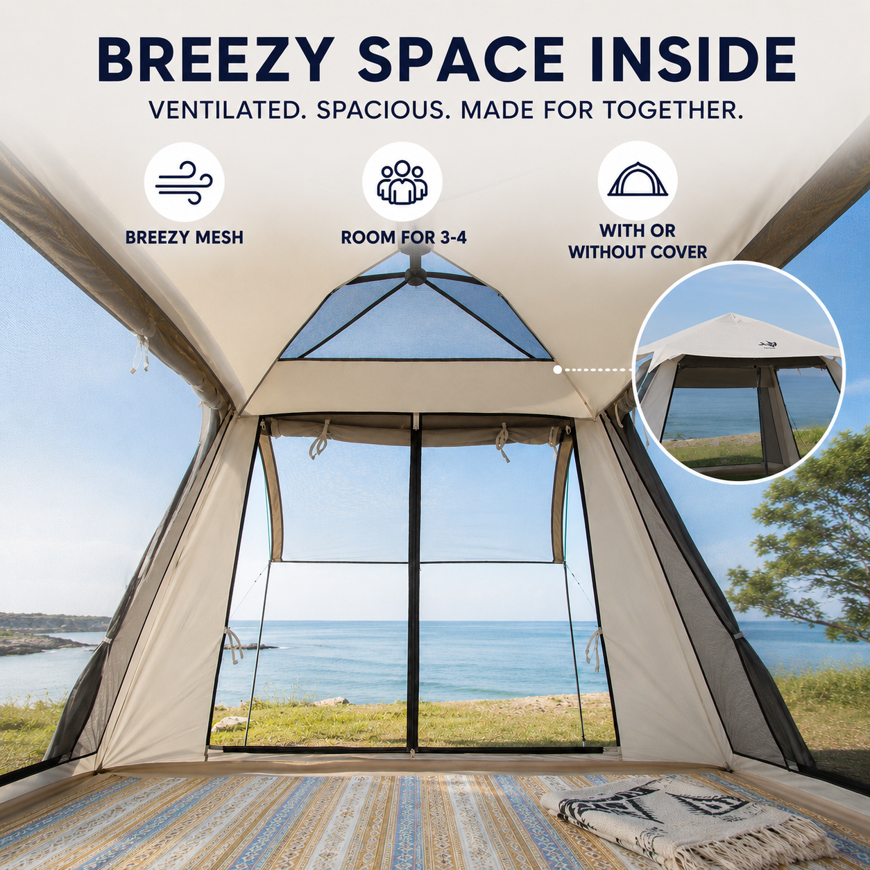 Nordspur | Sheltrio Pop Up Family Beach Shelter