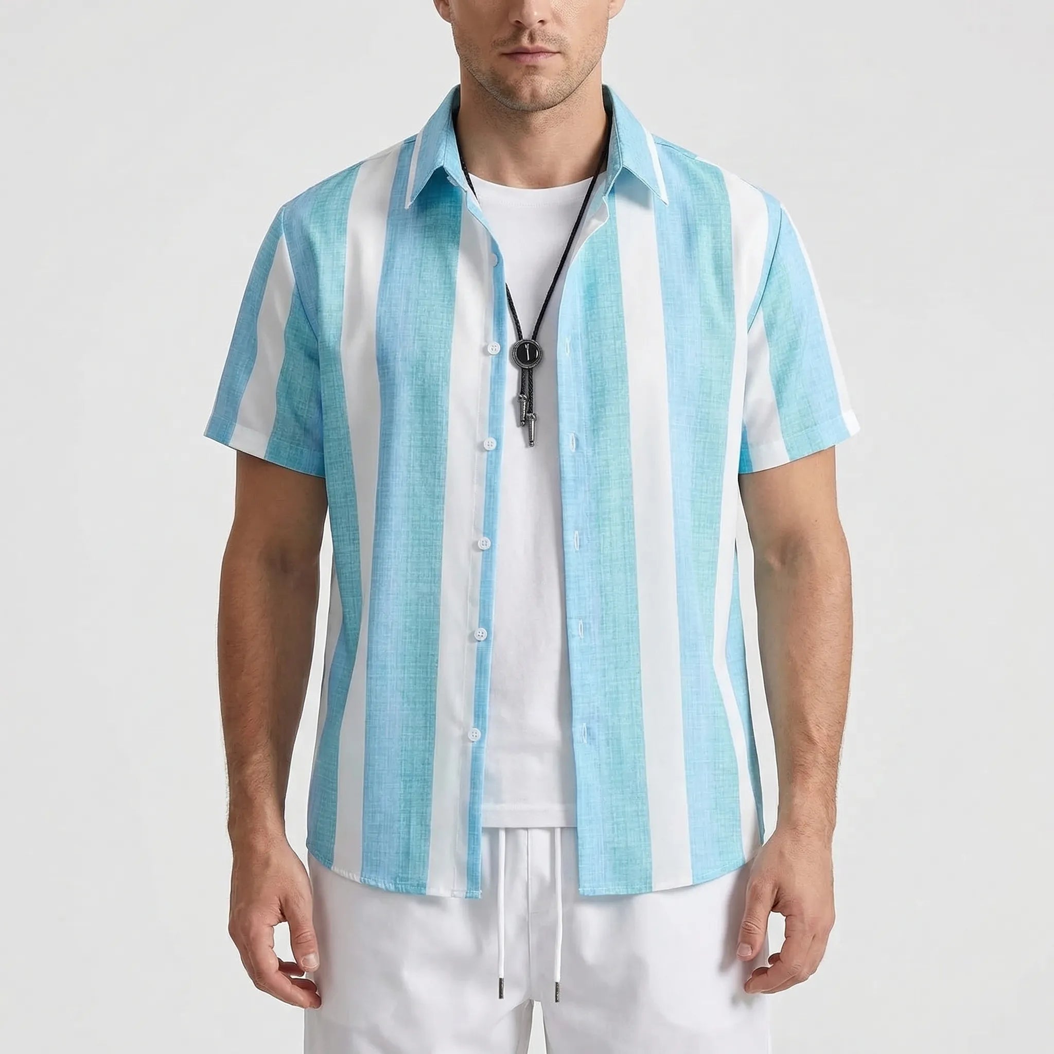 Nordspur | Shoraldo Hawaiian Print Short Sleeve Shirt And Shorts Set