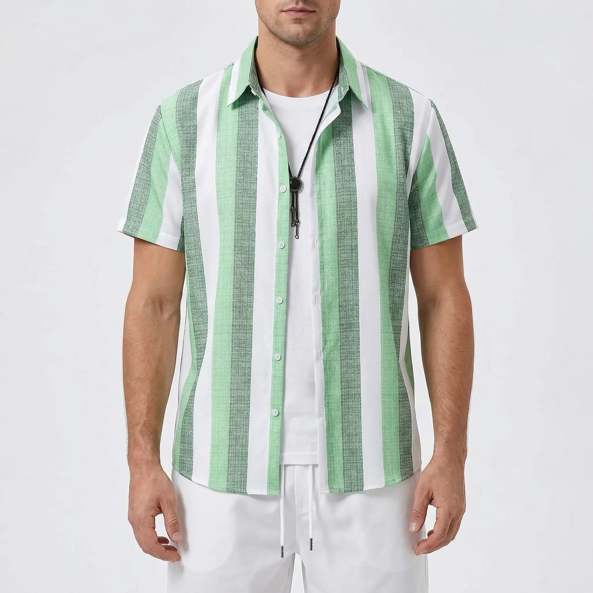 Nordspur | Shoraldo Hawaiian Print Short Sleeve Shirt And Shorts Set