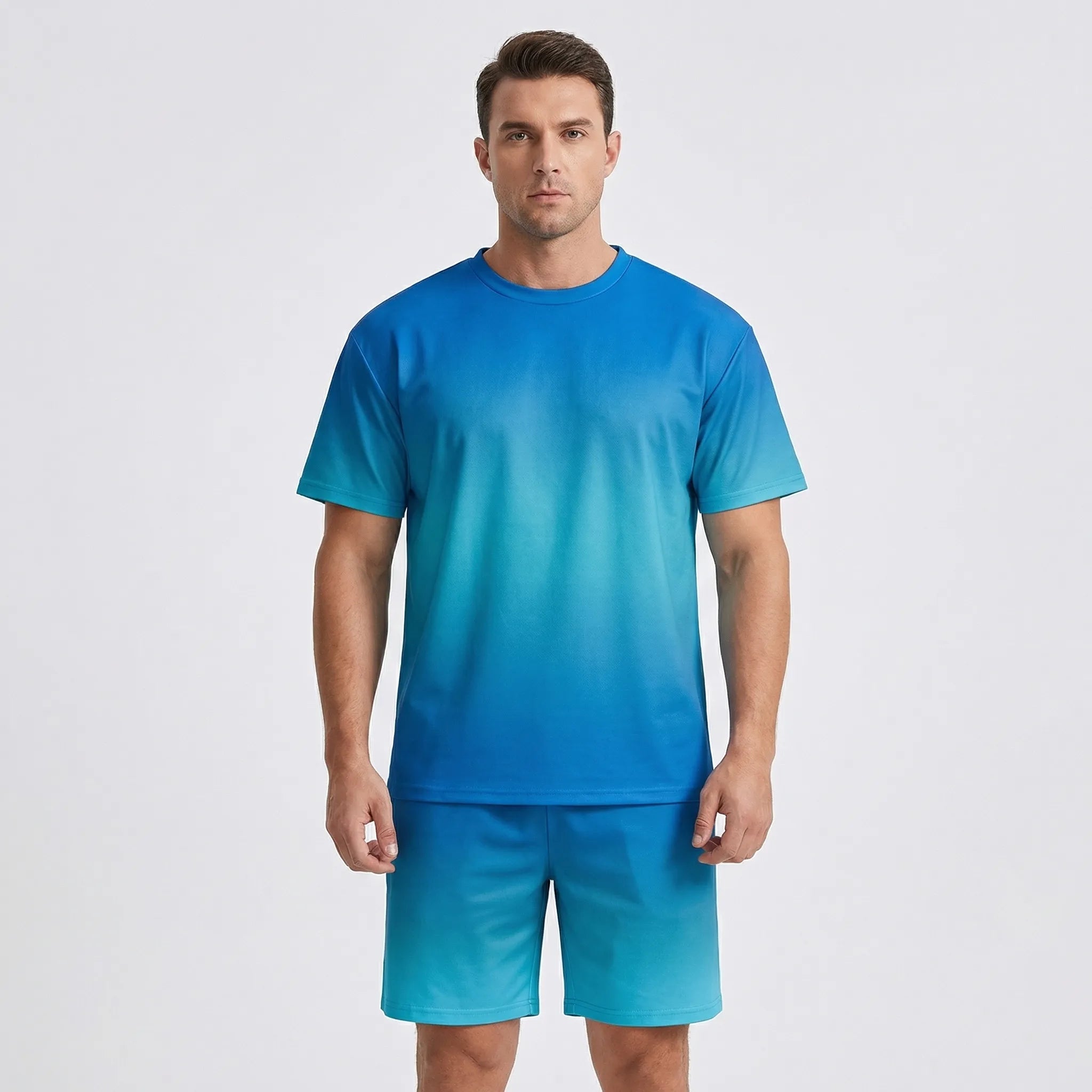 Nordspur | Shoreline Gradient Print Hawaiian Matching Set