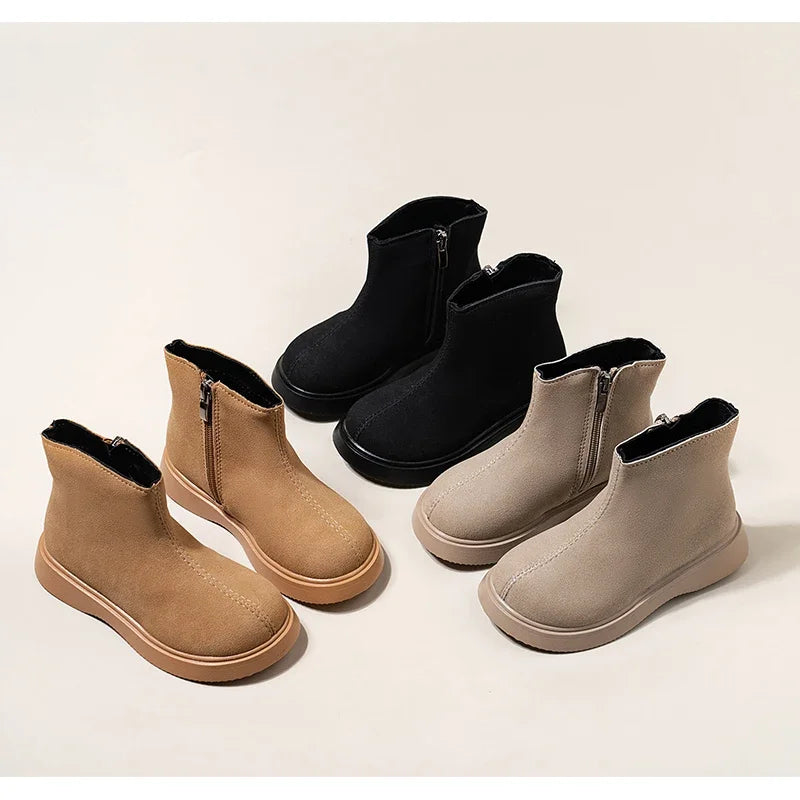 Nordspur | Short Calf Leather Boots