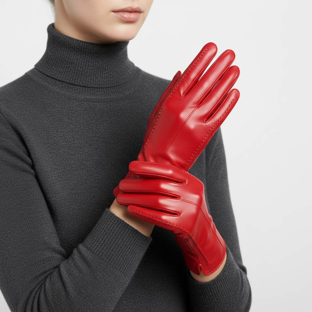 Nordspur | Short Sheepskin Leather Gloves