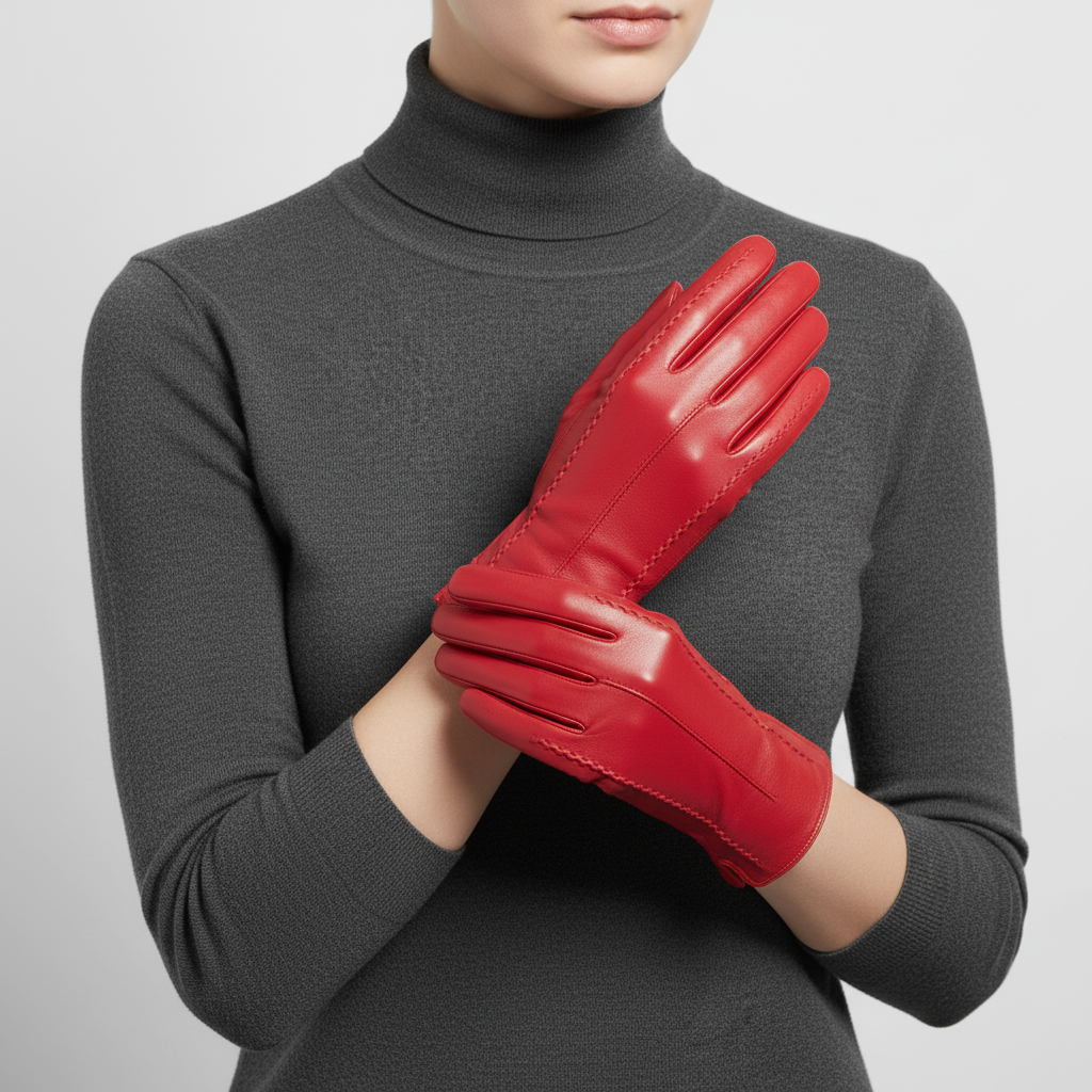 Nordspur | Short Sheepskin Leather Gloves