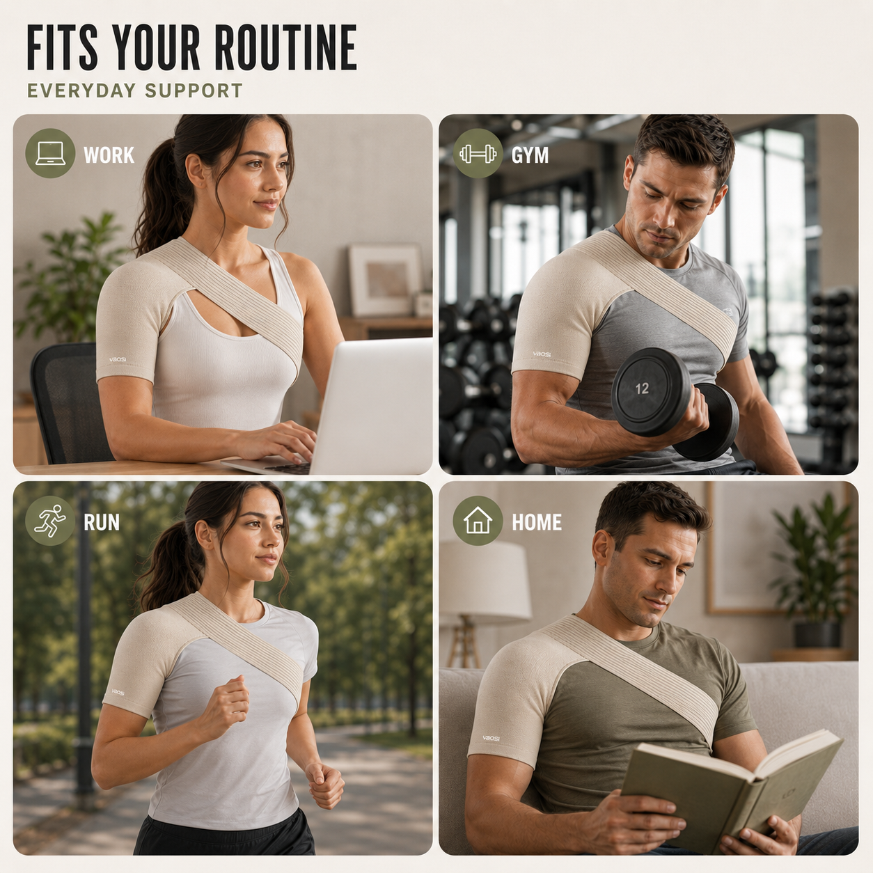 Nordspur | Shouldrax Elastic Shoulder Support Sleeve