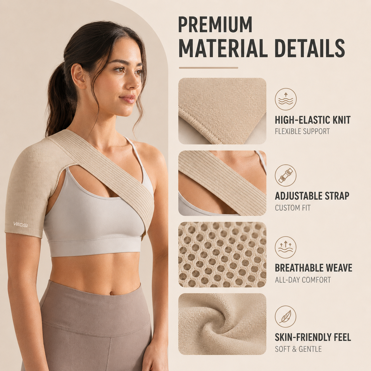 Nordspur | Shouldrax Elastic Shoulder Support Sleeve