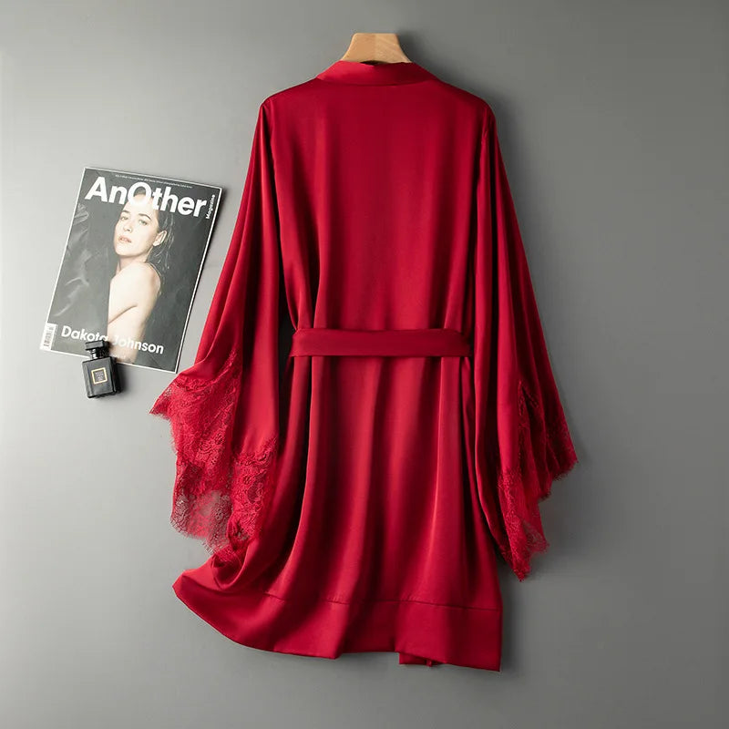Nordspur | Silvara Short Kimono Style Robe