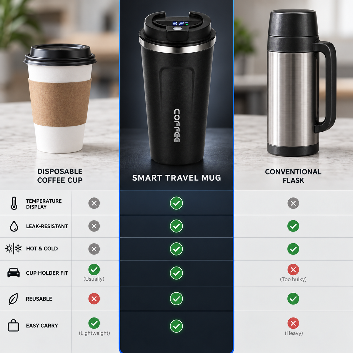 Nordspur | SipSight Stainless Steel Vacuum Tumbler
