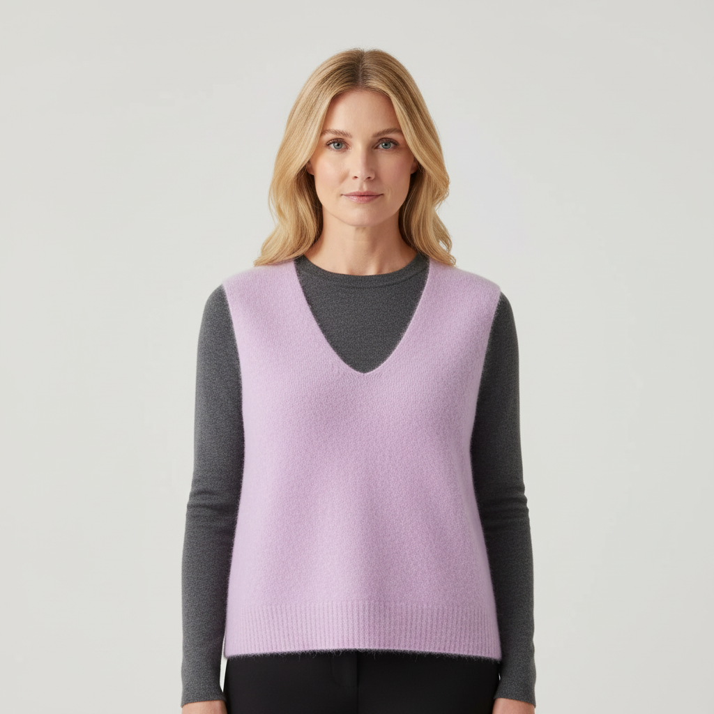 Nordspur | Sleeveless V Neck Knit Vest