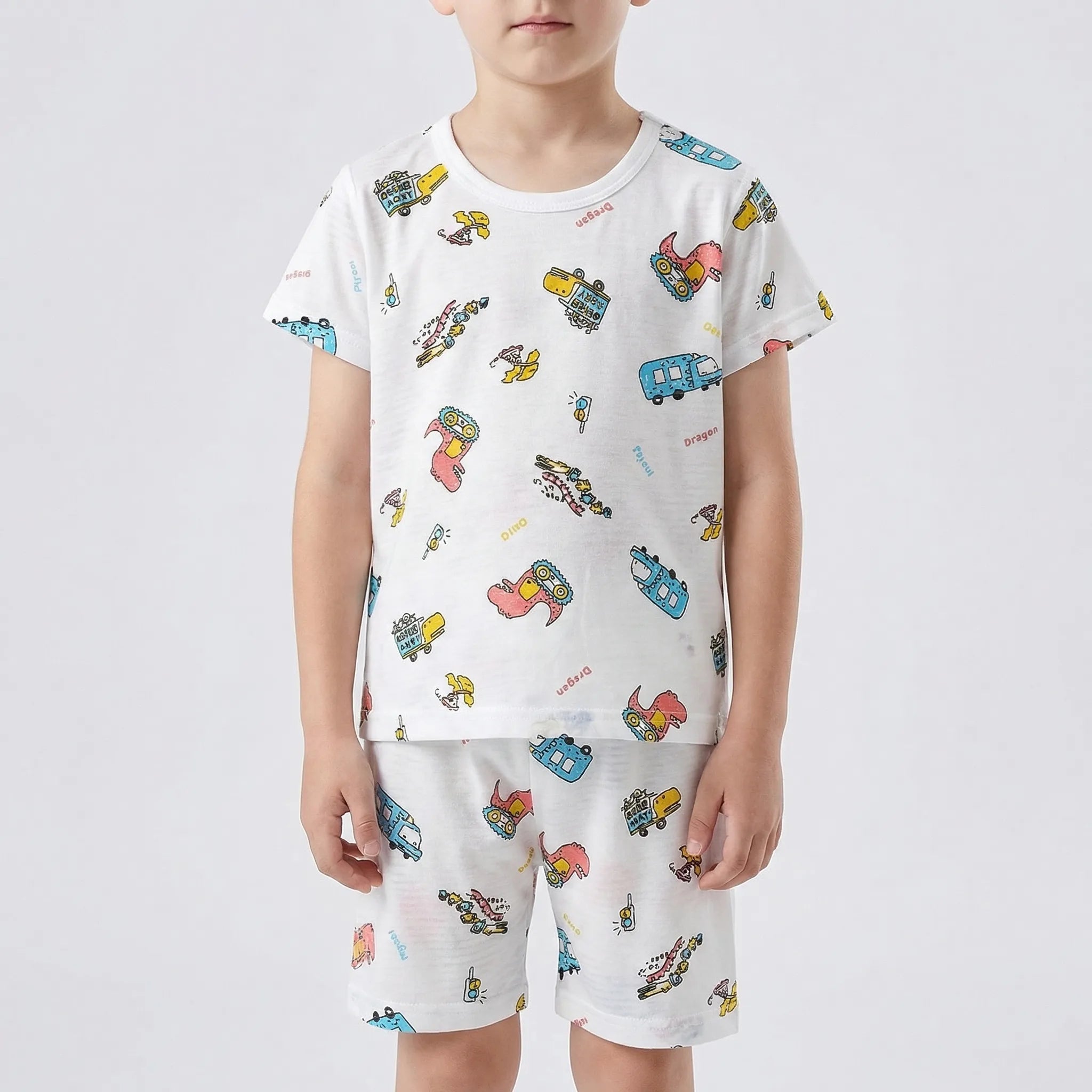 Nordspur | Slumblets Short Sleeve Top And Shorts Set