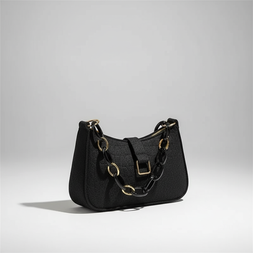 Nordspur | Small Felt Crescent Tote