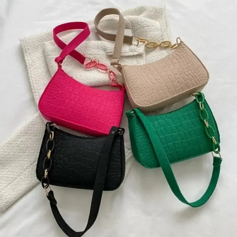 Nordspur | Small Felt Crescent Tote