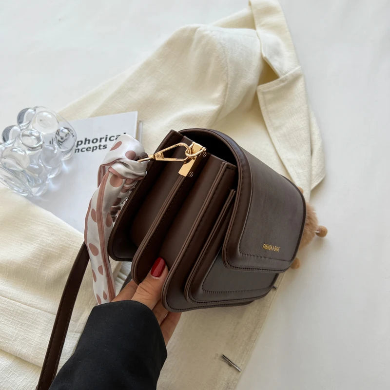 Nordspur | Small Square PU Shoulder Bag