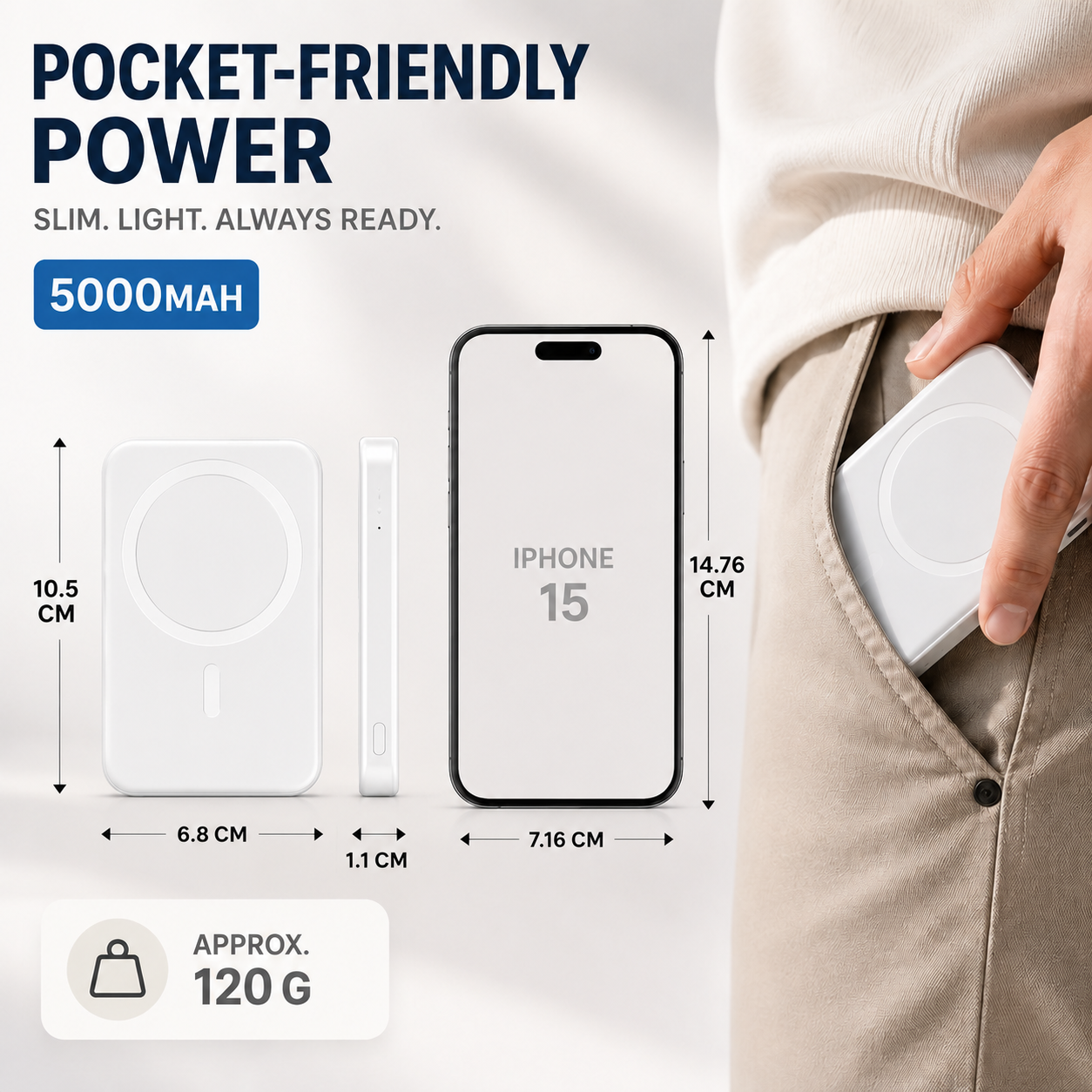 Nordspur | Snapway Magnetic Power Bank