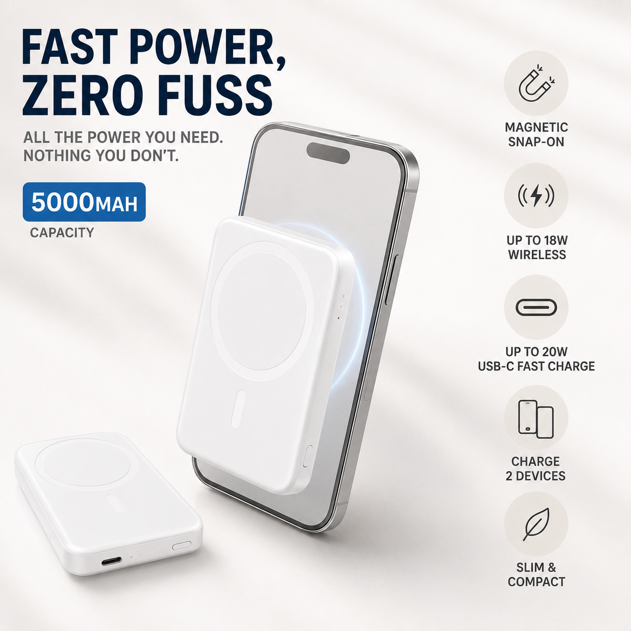 Nordspur | Snapway Magnetic Power Bank
