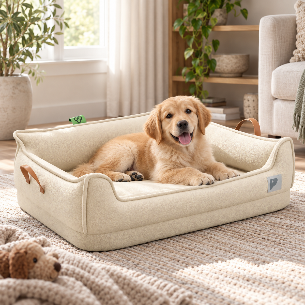 Nordspur | Snooflow Rectangular Sofa-Style Orthopedic Dog Bed