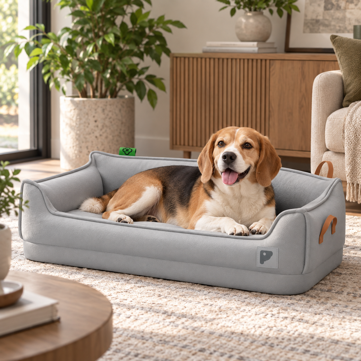 Nordspur | Snooflow Rectangular Sofa-Style Orthopedic Dog Bed