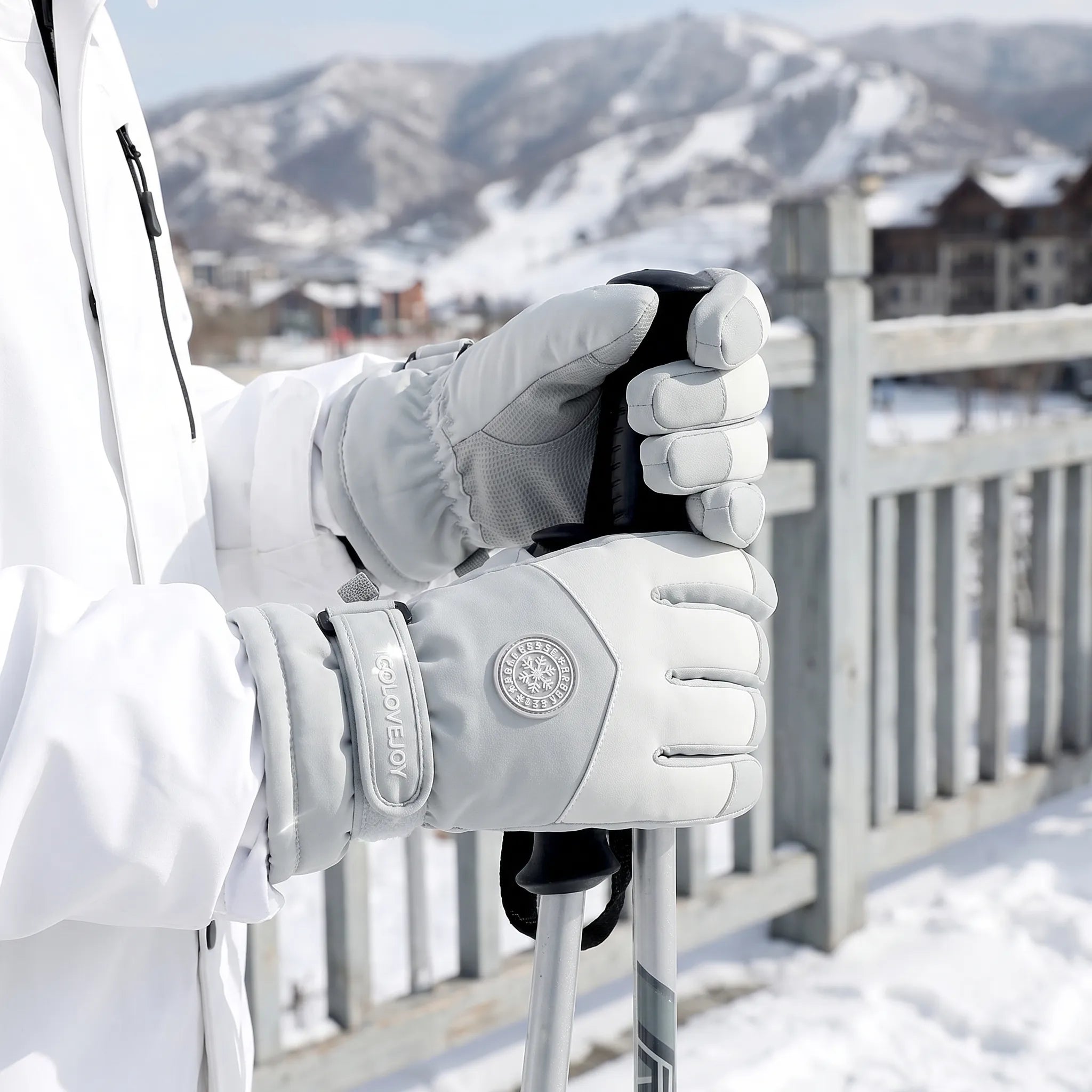 Nordspur | Snowly Water-Repellent Touch-Compatible Ski Gloves