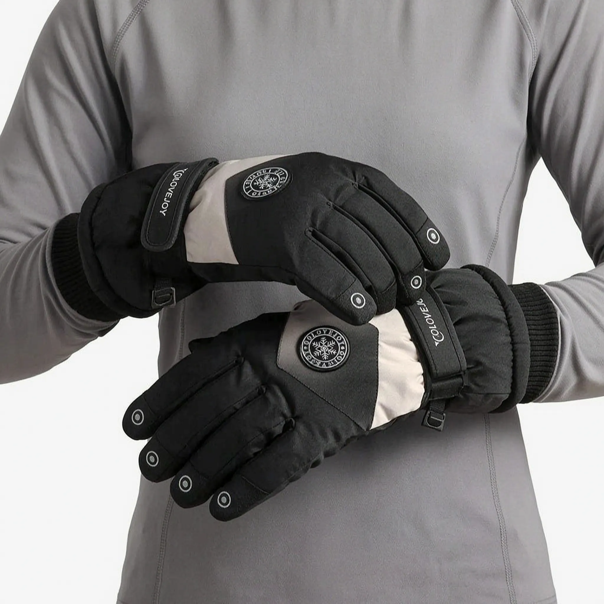 Nordspur | Snowly Water-Repellent Touch-Compatible Ski Gloves