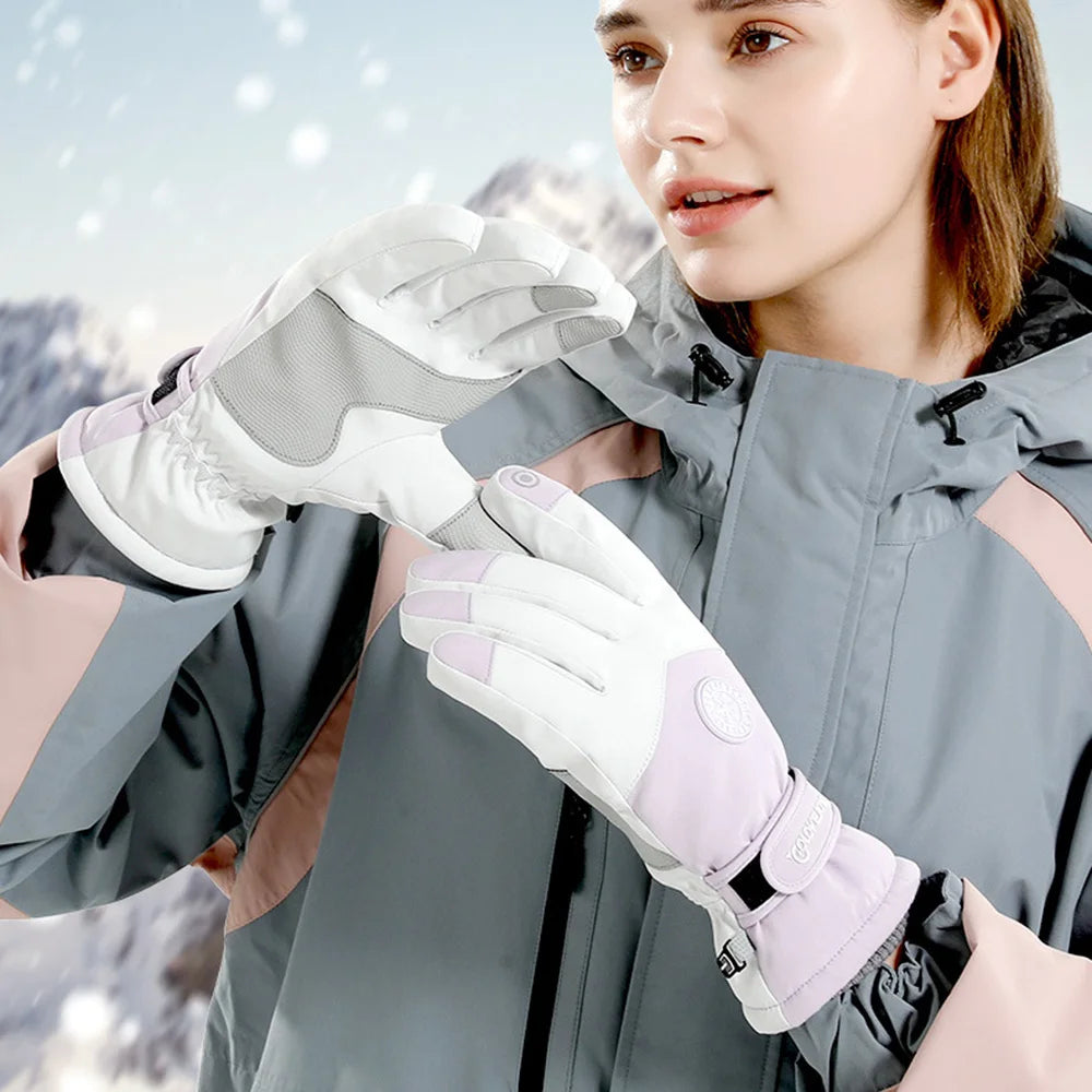 Nordspur | Snowly Water-Repellent Touch-Compatible Ski Gloves