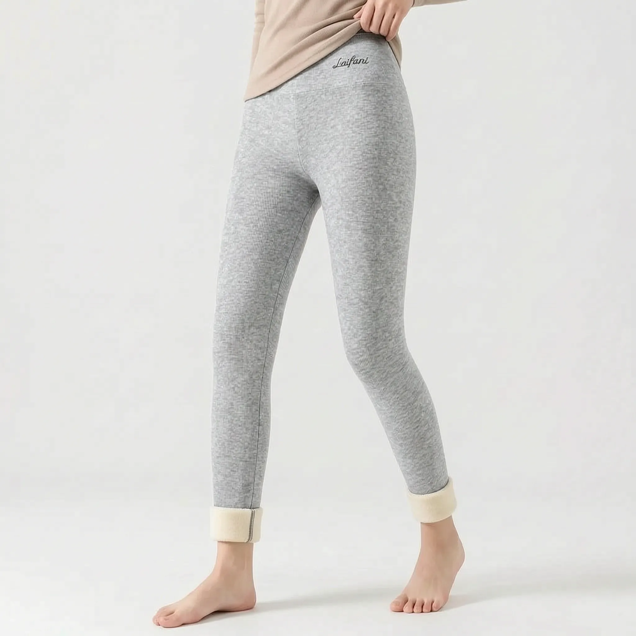 Nordspur | SnugStrut High Waisted Ribbed Thermal Leggings
