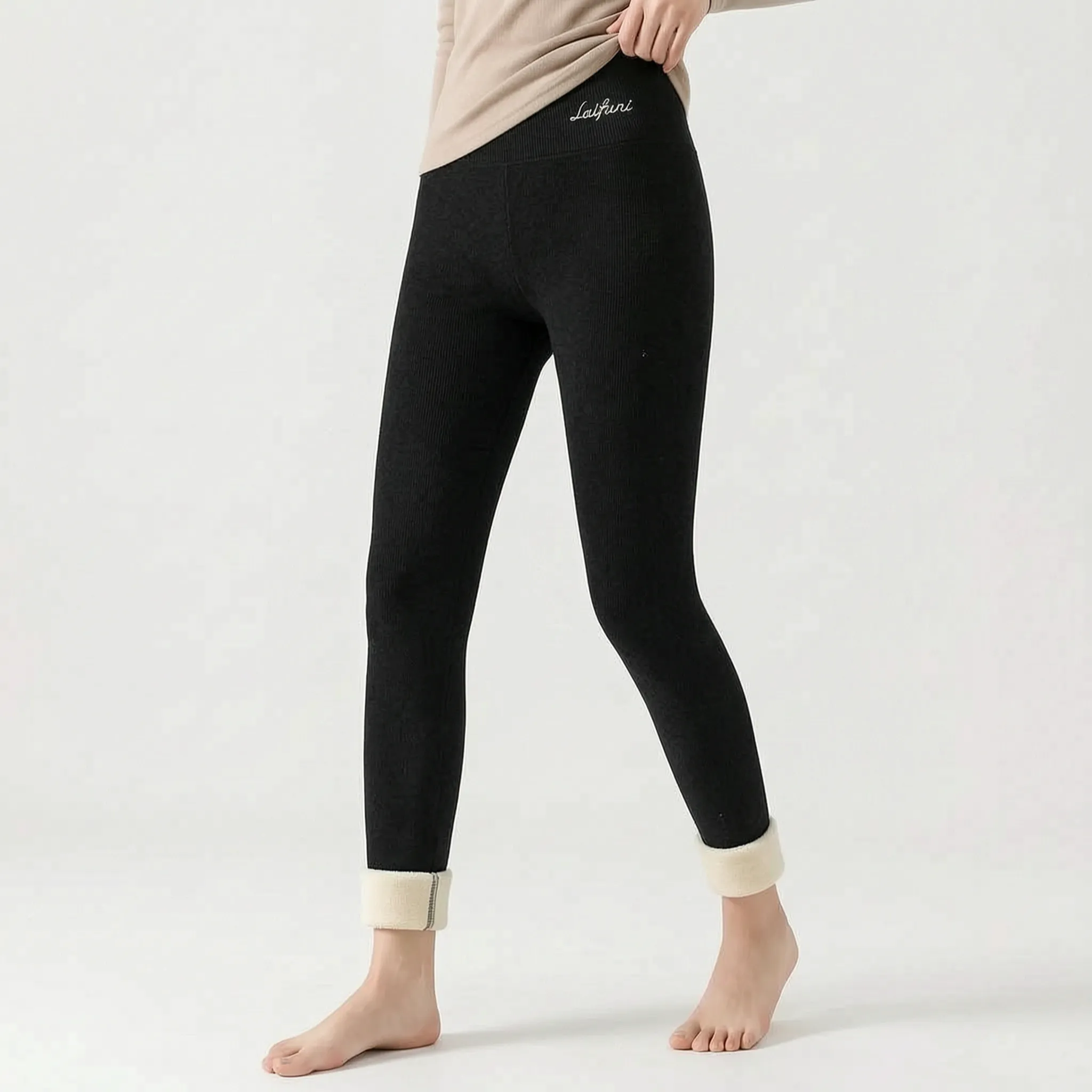 Nordspur | SnugStrut High Waisted Ribbed Thermal Leggings