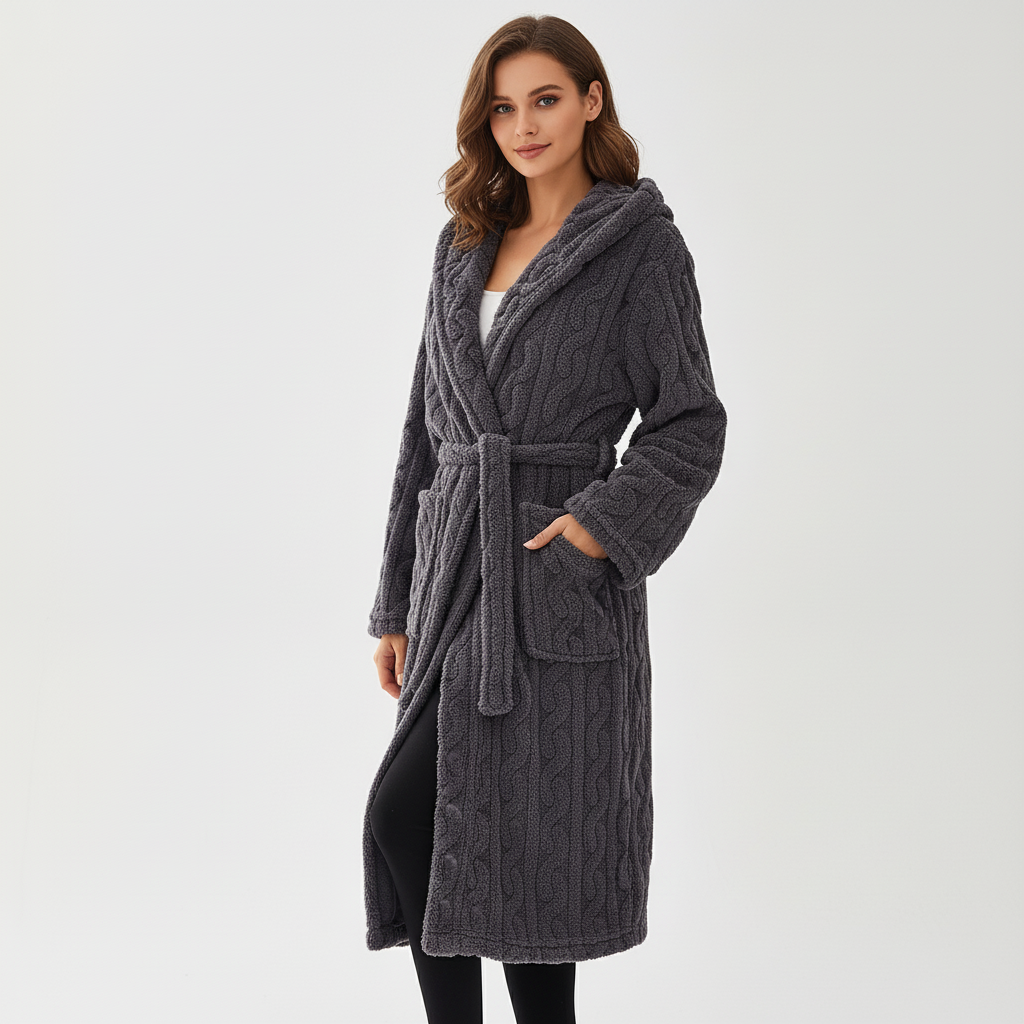 Nordspur | Snugelle Long Hooded Lounge Robe