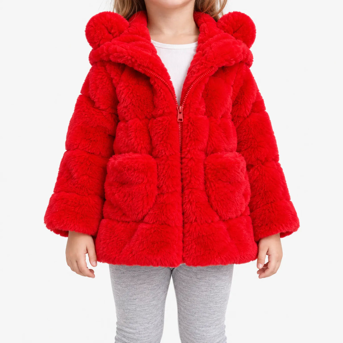 Nordspur | SnuggleBear Hooded Girls Winter Coat